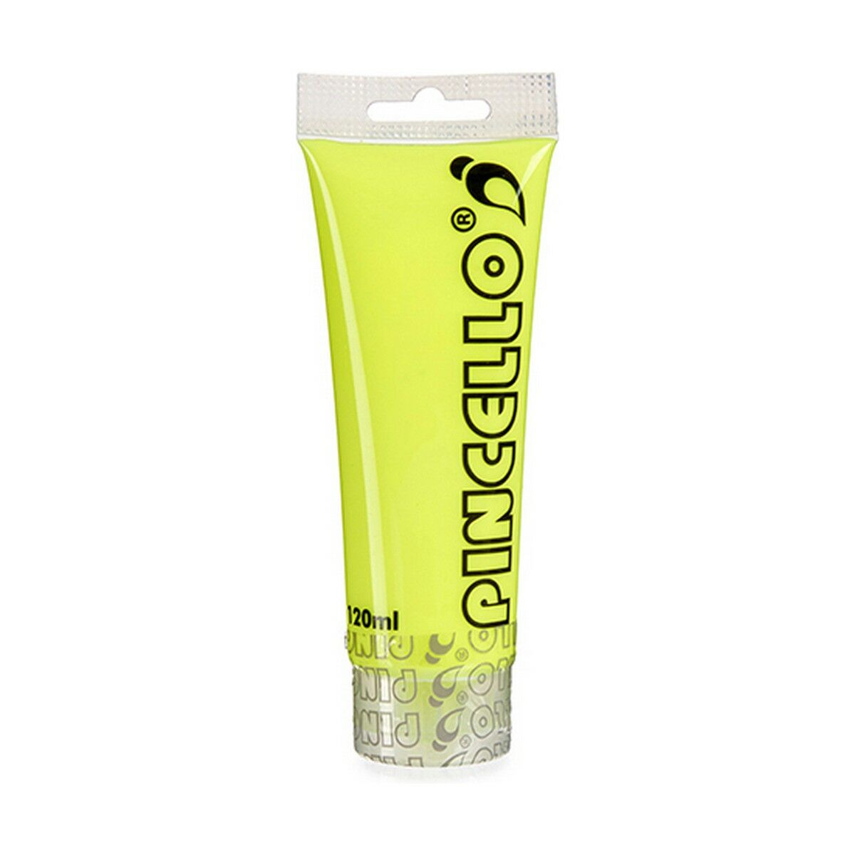 Akrylfärg Pincello Neon Gul 120 ml (12 antal)
